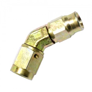 Goodridge AN-04 45 Forged Female Swivel Plated Fitting