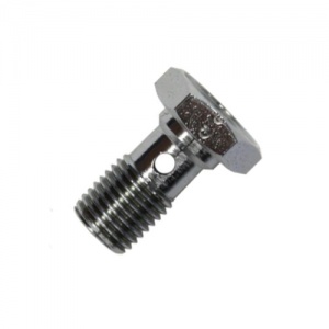 Goodridge -03 JIC Short Chrome Plated Banjo Bolt