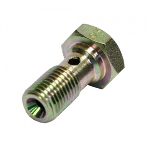 Goodridge -03 JIC Standard Plated Steel Banjo Bolt