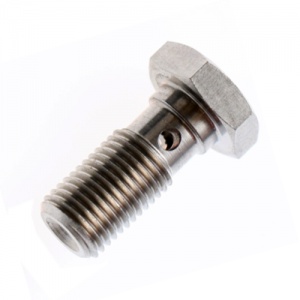 Goodridge -04 JIC Standard Stainless Steel Banjo Bolt