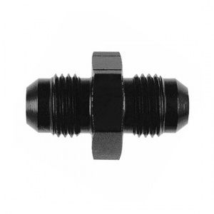 Goodridge -20 JIC Equal Male Aluminum Adaptor Black