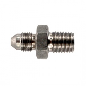 Goodridge -06 JIC to 3/8 NPT Straight Stainless Adaptor