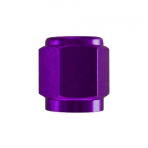 Goodridge -3 JIC Female Aluminum Tube Nut Purple