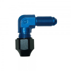 Goodridge 8mm Hardline -06 JIC 90 Bulkhead Male