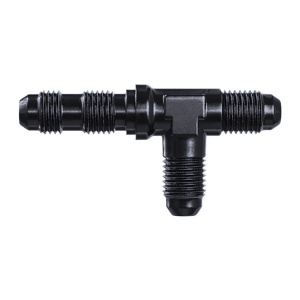 Goodridge Aluminum JIC Equal Tee On The Run Adaptors