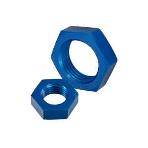 Goodridge Aluminum JIC Bulkhead Lock Nuts