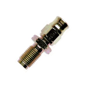 Goodridge M10x1 Long Concave Plated Fitting