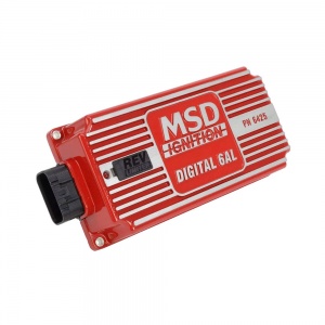 MSD Digital 6AL Ignition Controller 6425 in Red