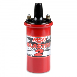 MSD Blaster II Series Ignition Coil Red