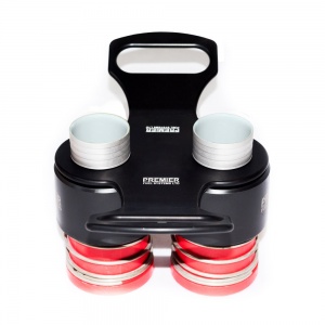 Premier 1.5'' Twin Male Fuel Valves with Vertical Handle