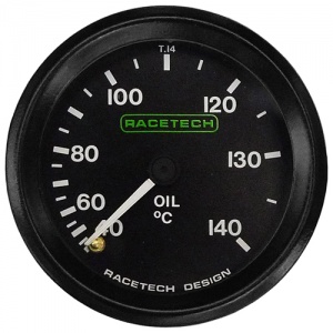 Racetech Oil Temperature Gauge Mechanical