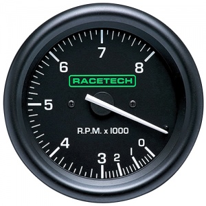 Racetech 80mm Electronic Tachometers