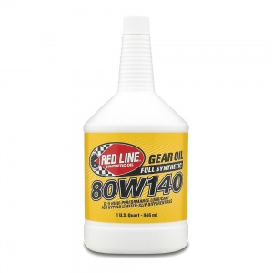 Red Line 80W140 GL-5 Synthetic Gear Oil
