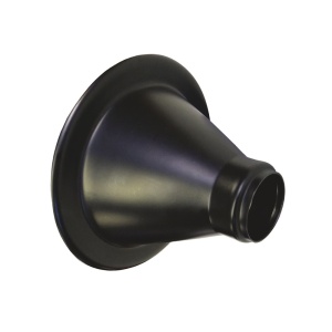 Conduit D'air Latéral Revotec 145x280 Mm - Tuyau 51/63 Mm Noir - Pour Costumes Et Installations
