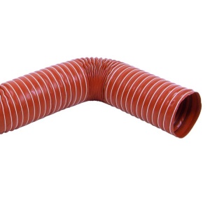 Revotec Flexible Red Silicone Ducting