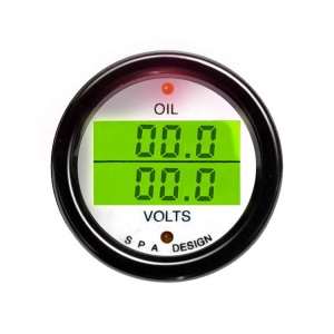 SPA Dual Oil Press & Volts Gauge